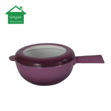 Cast Iron Cheese Fondue Pot Set